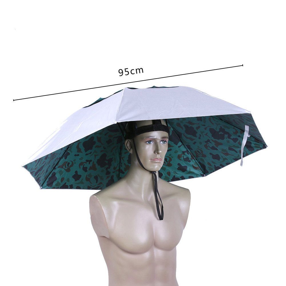 Outdoor Sports Umbrella - Outdoor Fishing Caps Portable Head Umbrella