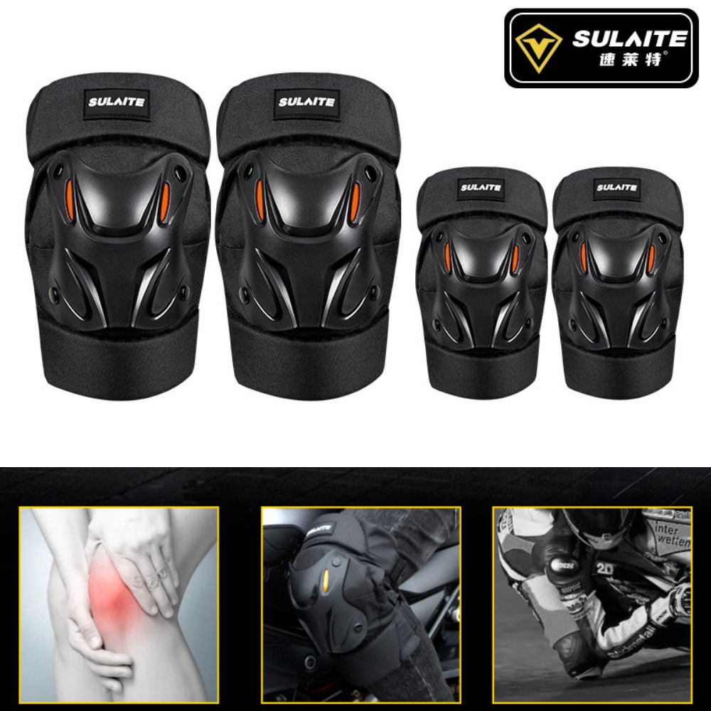 Mtb Elbow Pad - A pair of motorcycle knee pads