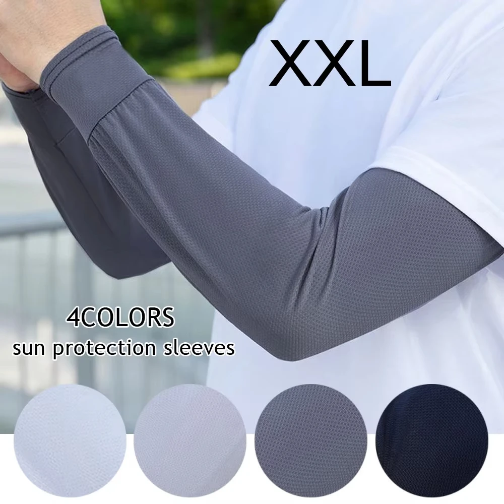 Outdoor Sport Gloves - 1Pair Summer Ice Silk Men's Loose