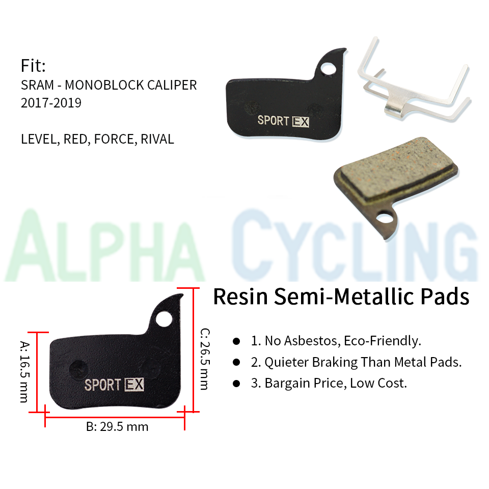 4 Pairs, Bicycle Disc Brake Pa - Mtb Elbow Pad 리뷰 및 가격