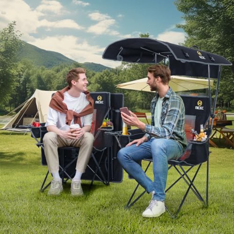 Chair with Canopy, Heated Camp - Outdoor Sports Umbrella 리뷰 및 가격