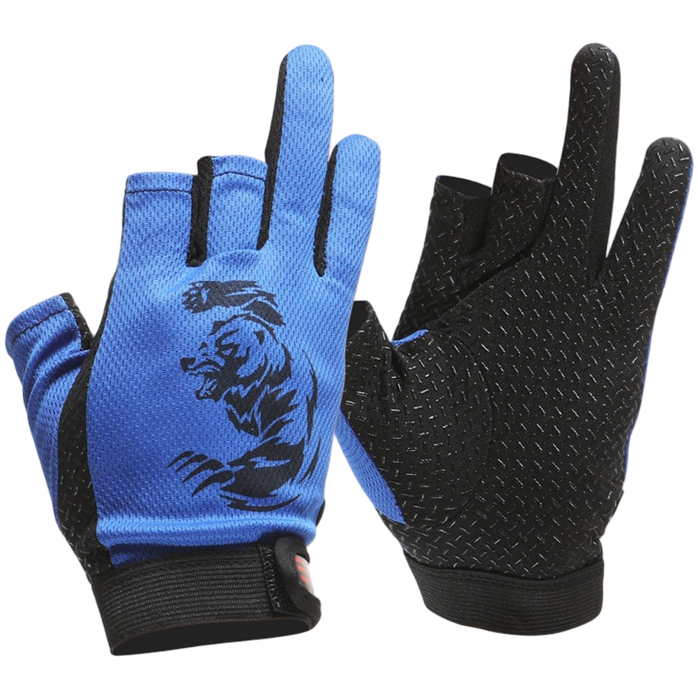 Fishing Gloves 3 Fingers Cut G - Outdoor Sport Gloves 리뷰 및 가격
