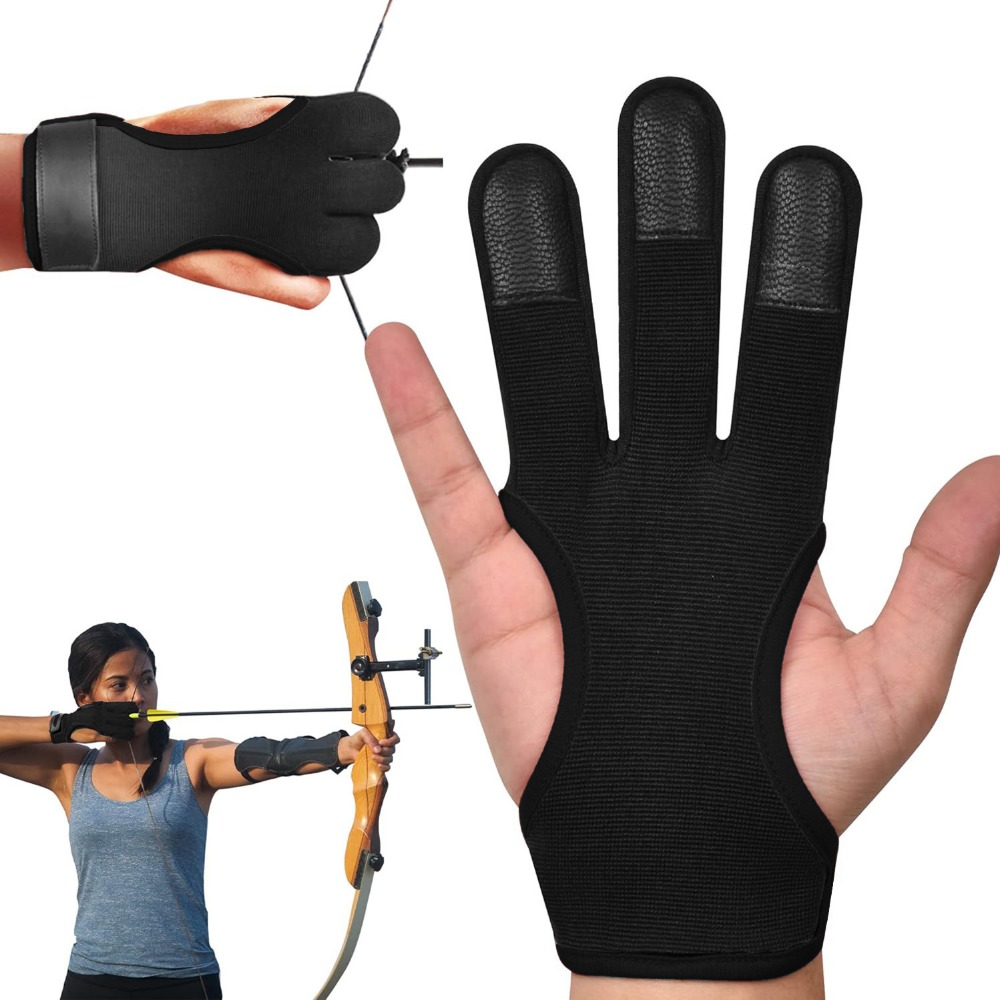 1PCS Archery 3 Fingers Glove G - Outdoor Sport Gloves 리뷰 및 가격