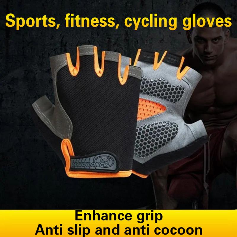 Half Finger Cycling Gloves Men - Outdoor Sport Gloves 리뷰 및 가격