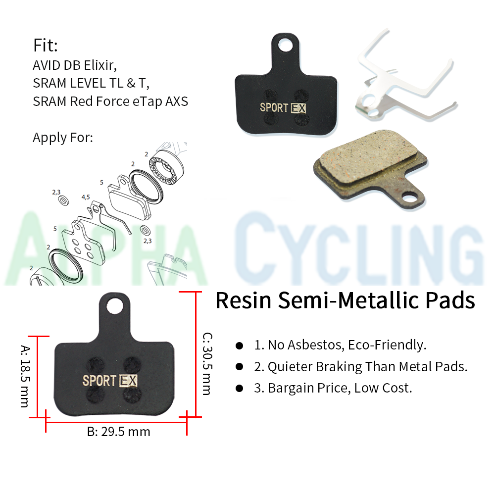 Bicycle Disc Brake Pads For AV - Mtb Elbow Pad 리뷰 및 가격