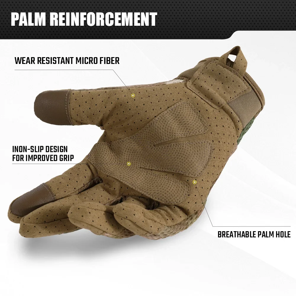 Camo Touch Screen Tactical Glo - Outdoor Sport Gloves 리뷰 및 가격
