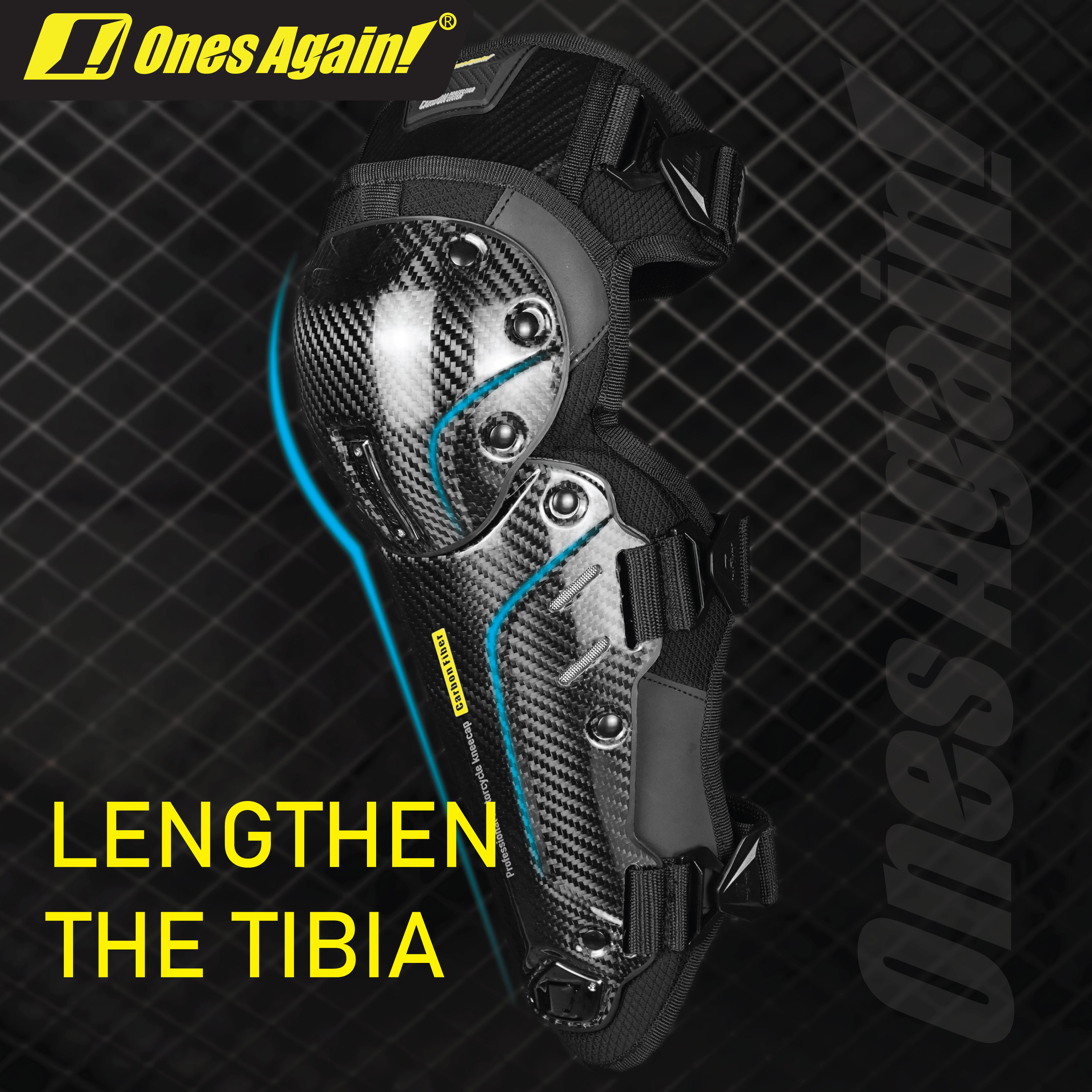 Ones again! Carbon fiber motor - Mtb Elbow Pad 리뷰 및 가격
