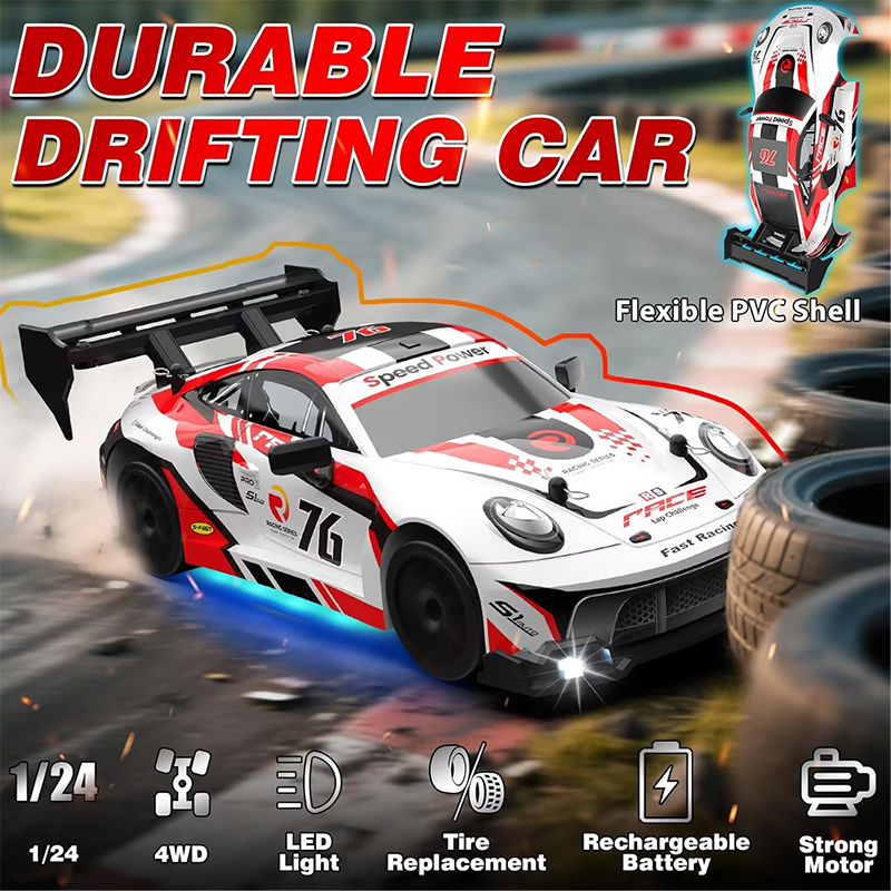 New 4WD 1:24 Scale RC Drift Ca - Outdoor Sport An 리뷰 및 가격