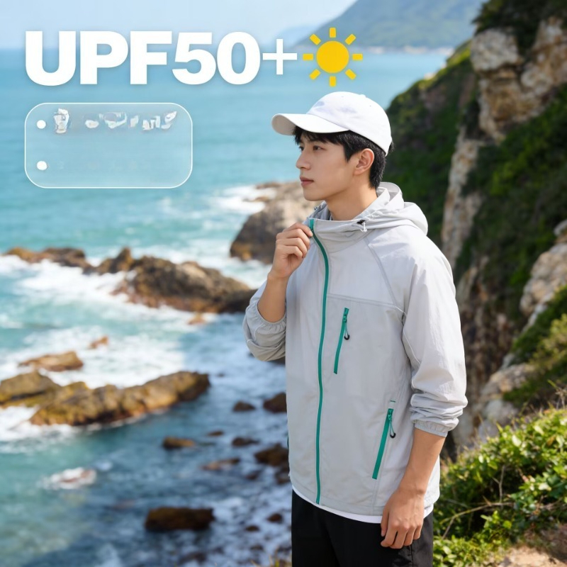 UPF50+ Summer Outdoor Quick Dr - Outdoor Sport Windbreaker 리뷰 및 가격