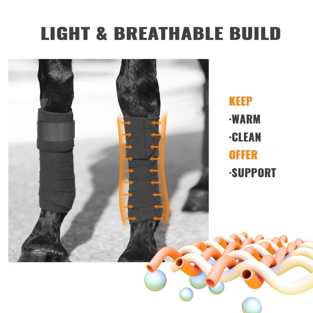 Horse Polo Leg Wraps Soft Flee - Polo Wraps Fleece 리뷰 및 가격