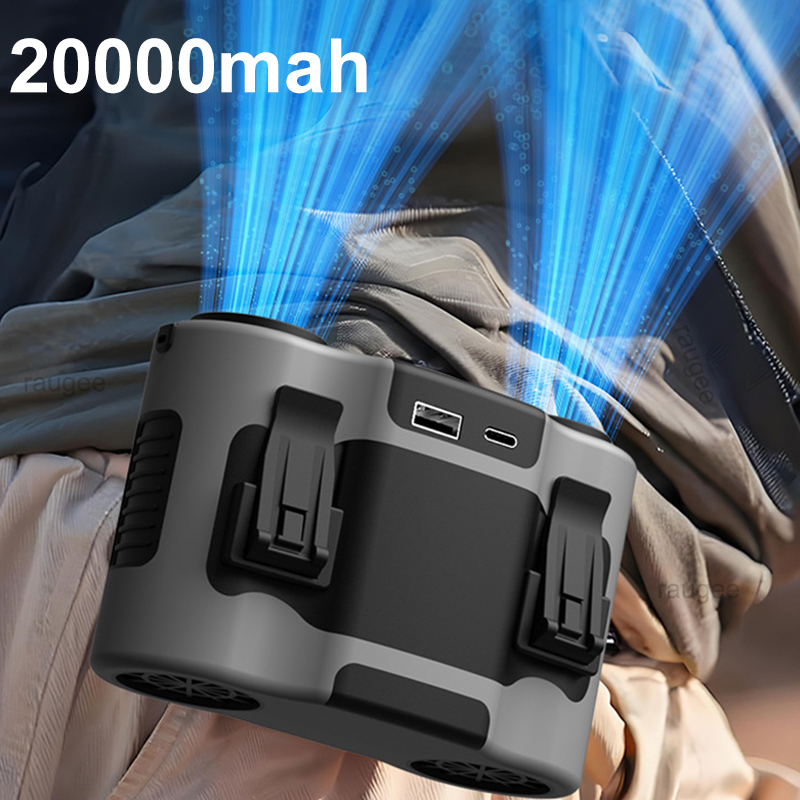20000Mah Waist Fan Portable Cl - Outdoor Sport Outlet 리뷰 및 가격
