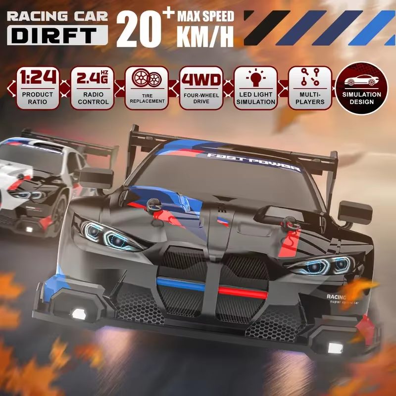 New 4WD 1:24 Scale RC Drift Ca - Outdoor Sport An 리뷰 및 가격