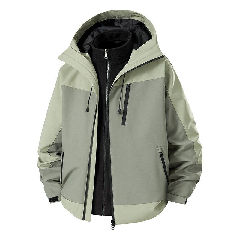 3-in-1 Splicing Mens Hiking Ja - Outdoor Sport Windbreaker 리뷰 및 가격