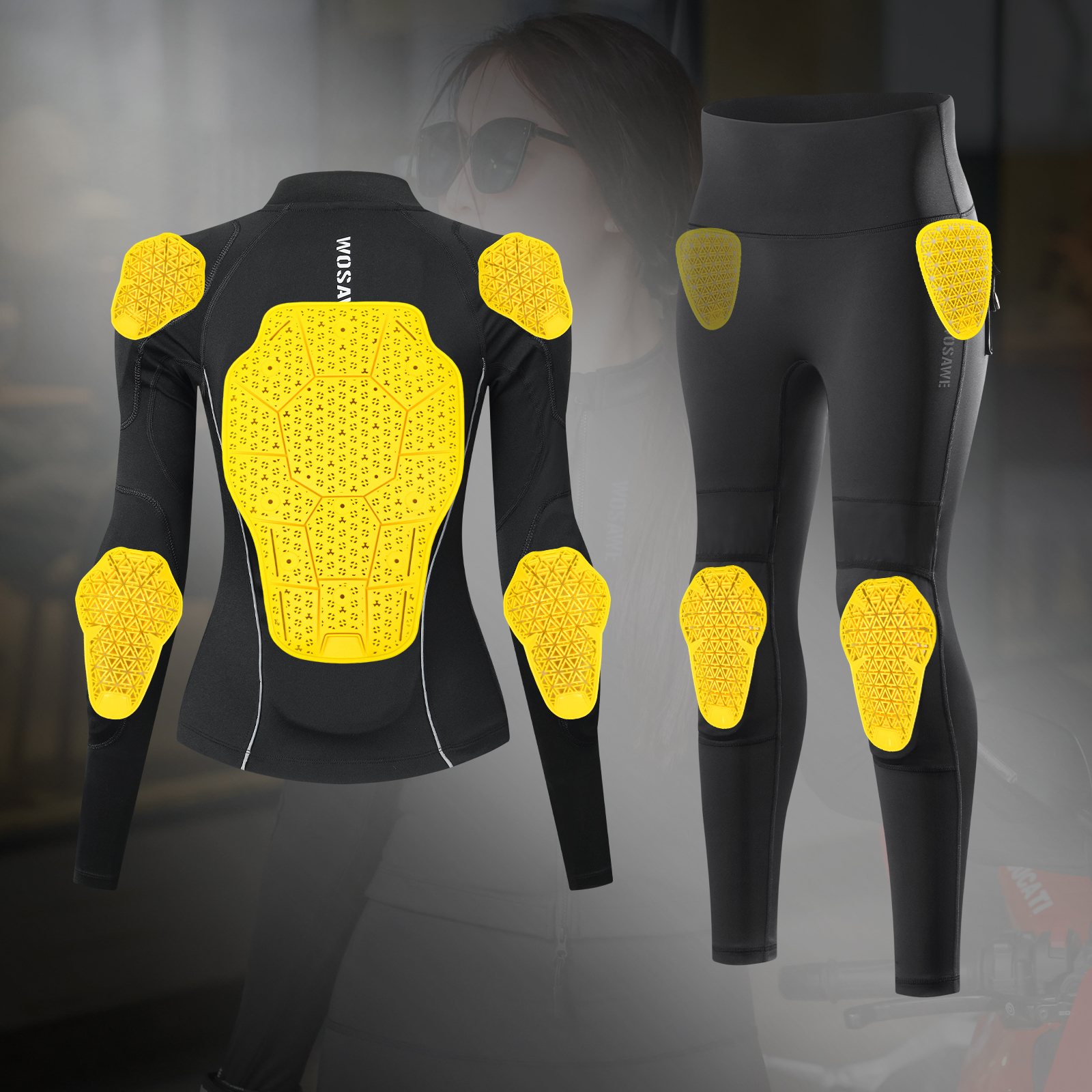 WOSAWE Summer Breathable Motor - Mtb Elbow Pad 리뷰 및 가격